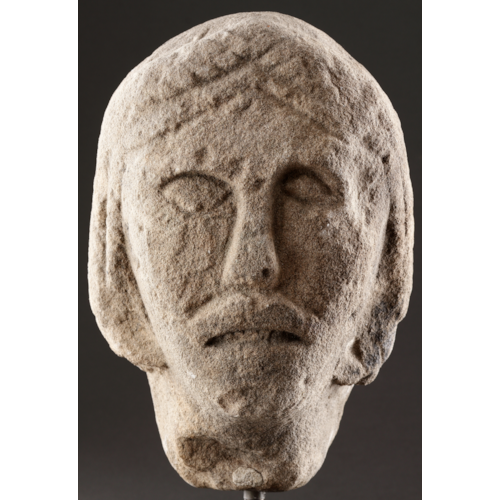 Celtic Crowned Head of a King